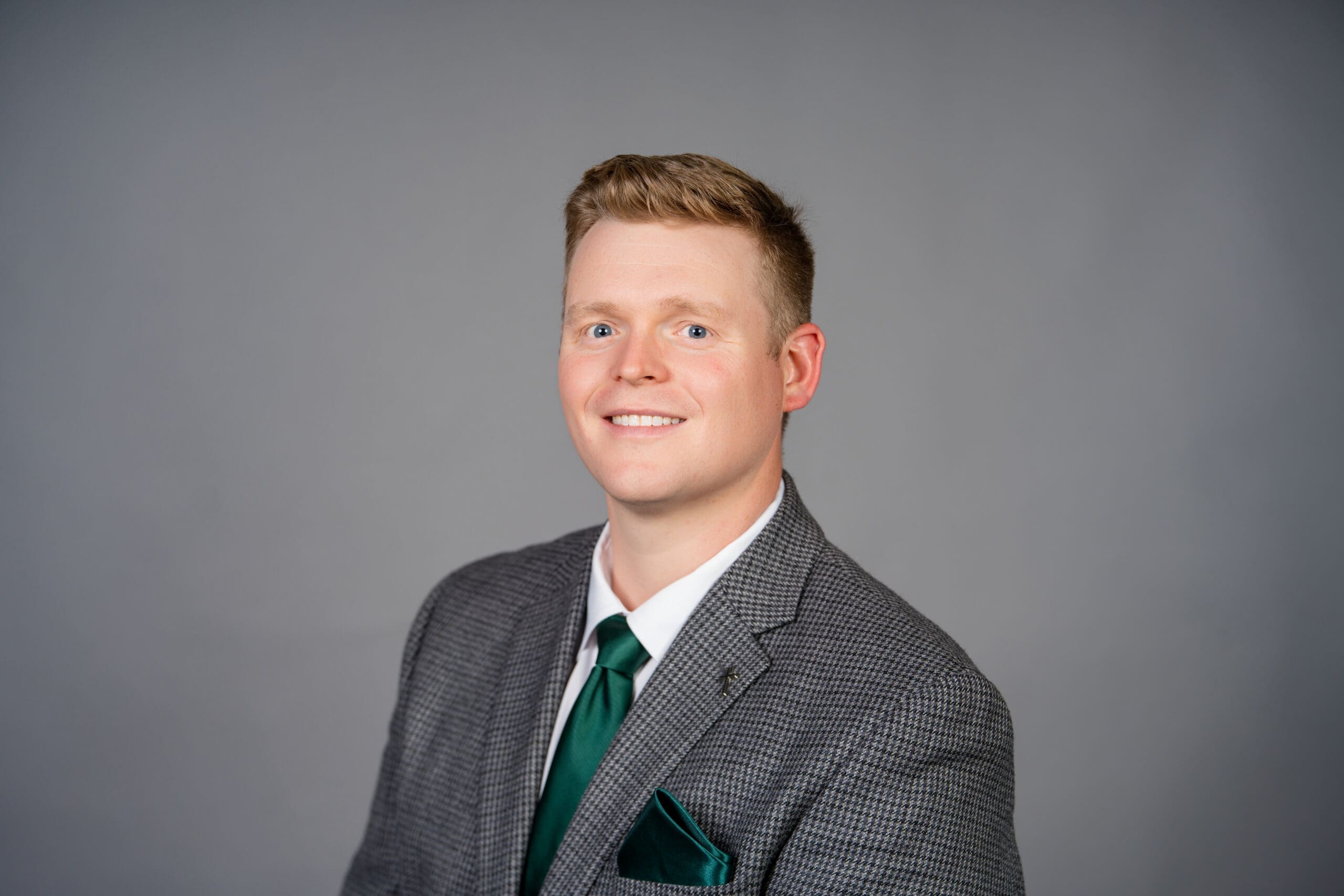 Professional studio headshot, shot and edited in-house