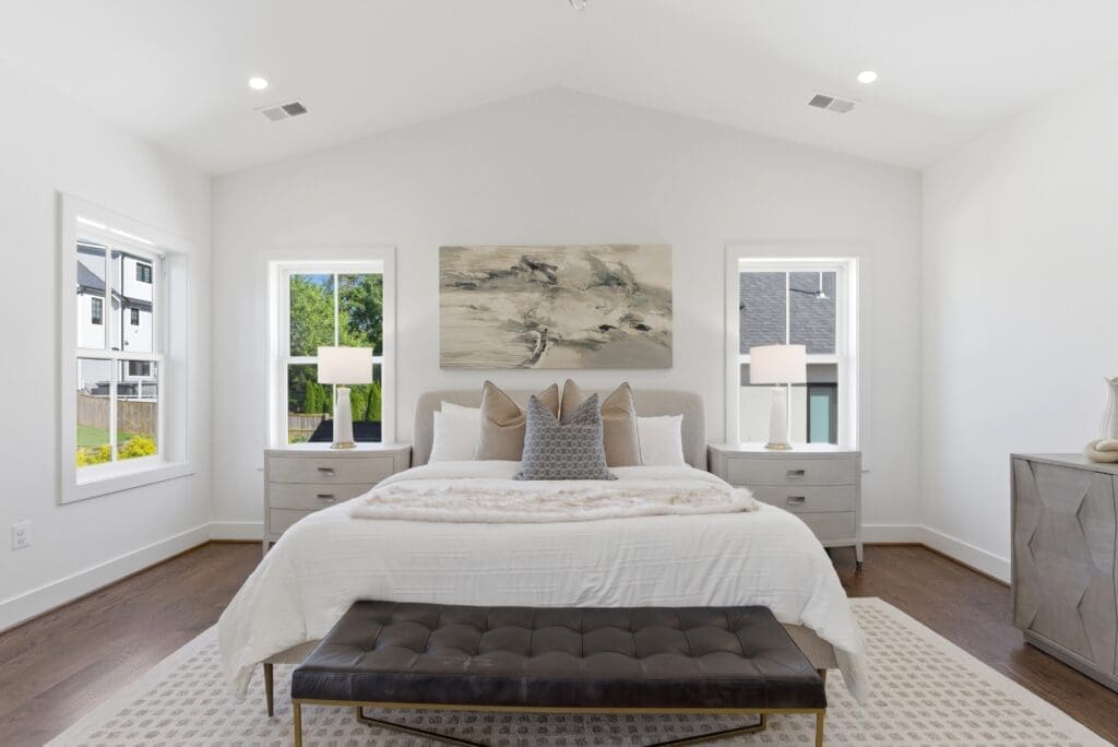 Real estate photography in Shepherdstown, WV — bedroom by SC Studios